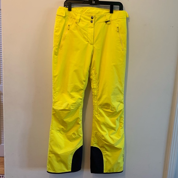 Helly Hansen Pants - Helly Hansen Yellow legendary Snowboard Ski Pants